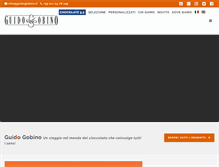 Tablet Screenshot of guidogobino.it